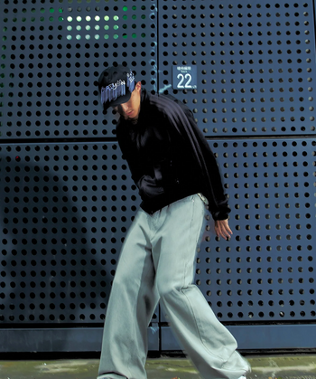 AC-C152 CARRYON 26 Pre-Spring Logo Dad Hat 電繡老帽 黑色