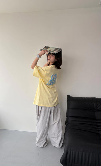 "MADE 𝗚𝘂𝗯𝗮𝗻 " GUBAN Society 印花 寬鬆 美式 上衣