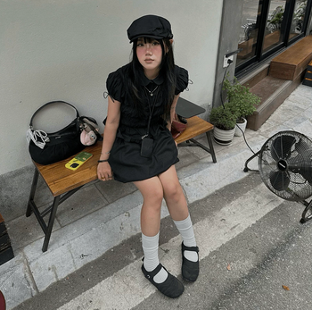 UYU.label 女士泡泡袖襯衫 T-Q1082