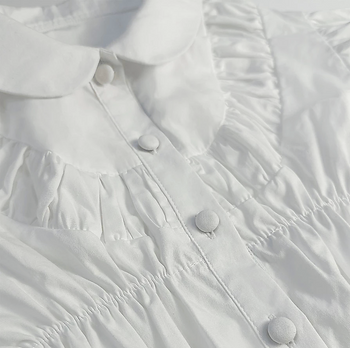 UYU.label 女士泡泡袖襯衫 T-Q1082