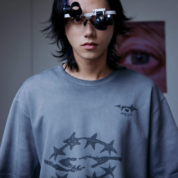 NEISH - HanD to HanD Tee(灰色) T-A1136