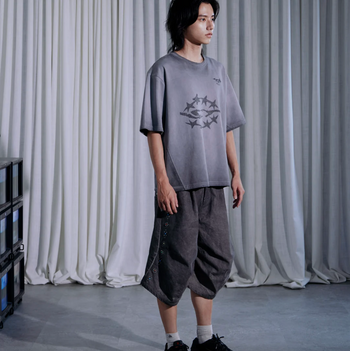 NEISH - HanD to HanD Tee(灰色) T-A1136