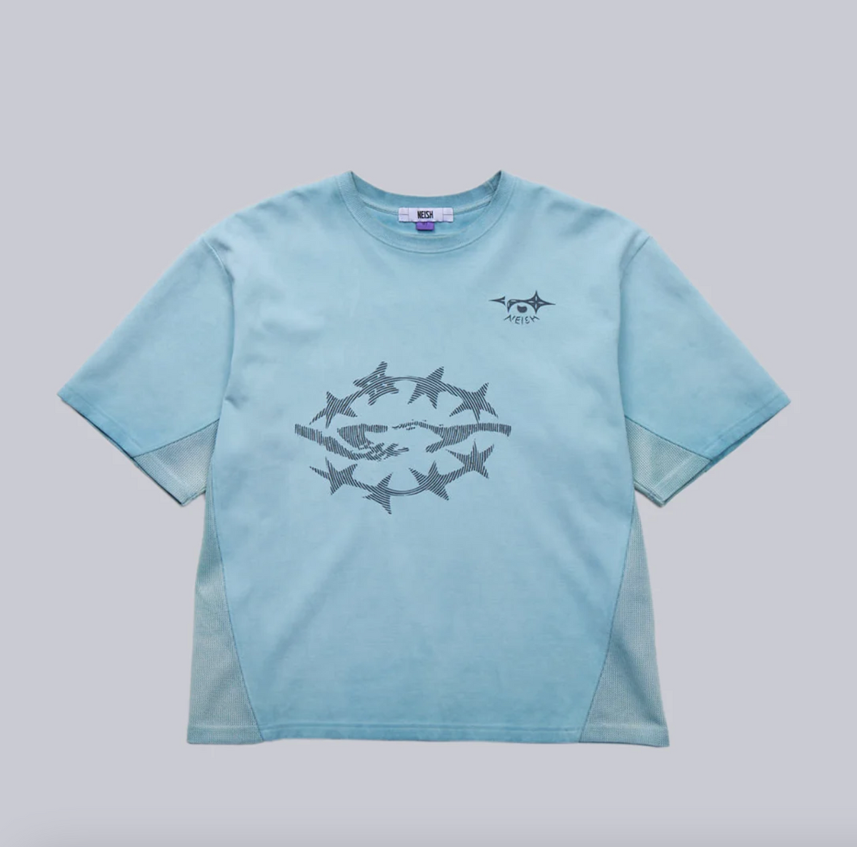 NEISH - HanD to HanD Tee(淺藍色) T-A1136