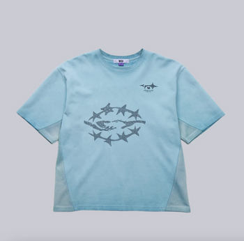 NEISH - HanD to HanD Tee(淺藍色) T-A1136