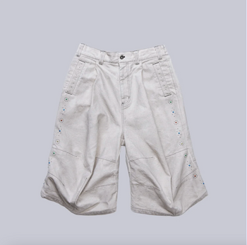 NEISH - Diamond Curved Short(米白色) P-S240
