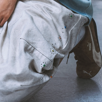 NEISH - Diamond Curved Short(米白色) P-S240