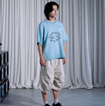 NEISH - Diamond Curved Short(米白色) P-S240