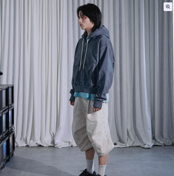 NEISH - Diamond Curved Short(米白色) P-S240