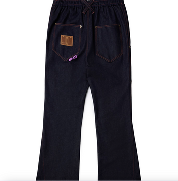 NEISH - Fracture Laser Flared Pants(黑色)  P-X242
