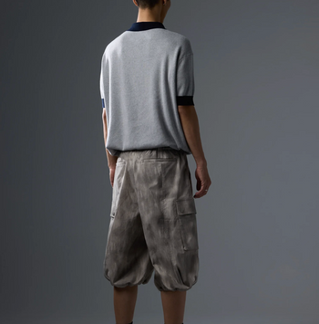 NEISH - Fracture Hook Knit shirt (灰色) T-T1138