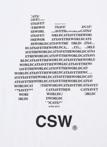 CSW - VASS LETTERING ART HALF T UNISEX T-C1003