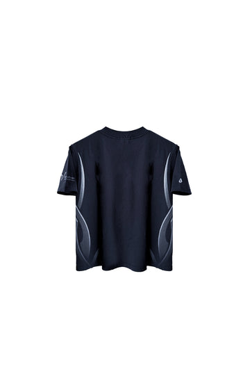 【GUBAN】Jobdatasheet  Printed Slim Fit Short Sleeve Tee D39