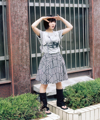 Niceghostclub -  MOVING SYMBOL TEE 動態符號T恤 [灰色]  T-N199