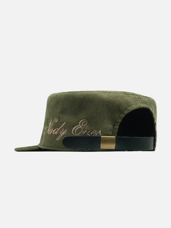 GOERS - AC-S155 Nudy Eyes Painters Cap in Olive Green 橄欖綠畫家帽