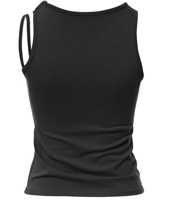 FLARE UP - Braided Sleeveless 編織無袖衫 T-F1088 (黑色)