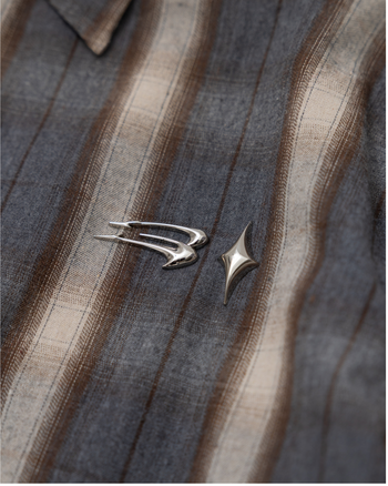 E’TREALOUEST - Heritage Flannel Long Shirt T-E1055