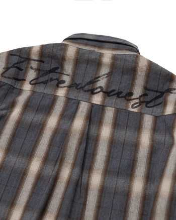 E’TREALOUEST - Heritage Flannel Long Shirt T-E1055