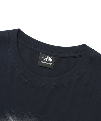 Niceghostclub - MOVING SYMBOL TEE 動態符號T恤 [藏青]  T-N199