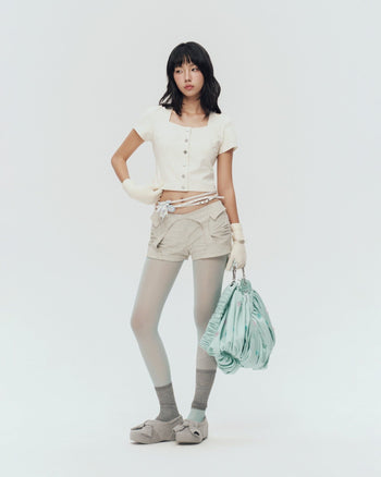 BUNNYHILL -  BIRDIE TOP 短袖襯衫 T-B1018