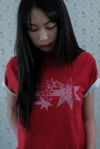 Niceghostclub -  ANIME STAR TEE 動漫星星T恤 [紅色] T-N219