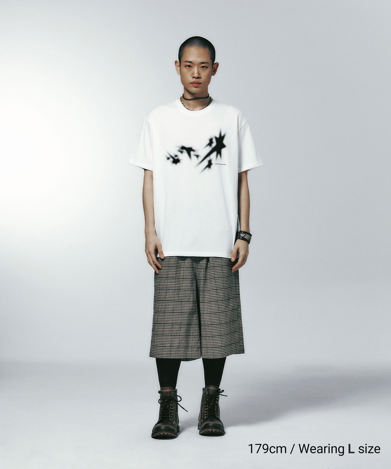 NICEGHOSTCLUB - HALFTONE SYMBOL TEE 半色調符號T恤 [白色] T-N222