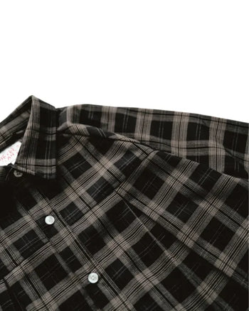 《NEVERLAND 》Double Pleats Shirt 胸前雙褶襯衫 T-N1076