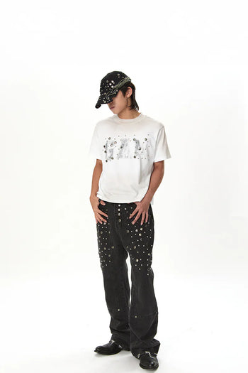 JOBDATASHEET -  GAN Graphic Hardware Tee - White D46
