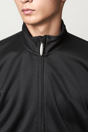 JOBDATASHEET - Basic Slim-Fit Stand-Collar Jacket with Leather Patch D58
