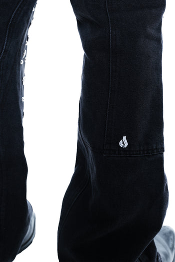 【GUBAN】Jobdatasheet Heavily Studded Jeans D35