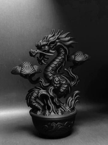 朽根造 - AC-K161 黑·盆系列｜龍·延