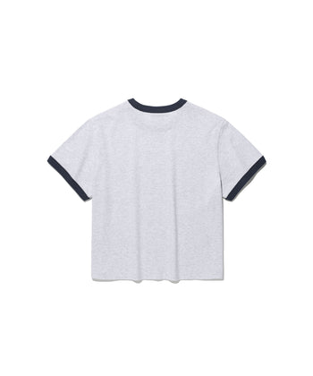 NICEGHOSTCLUB -RUSH 3STAR BASIC RINGER TEE 基本款圓領T恤 [白色] T-N217