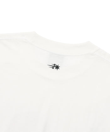 NICEGHOSTCLUB -  star shoes girl big big tee [白色] T-N1035