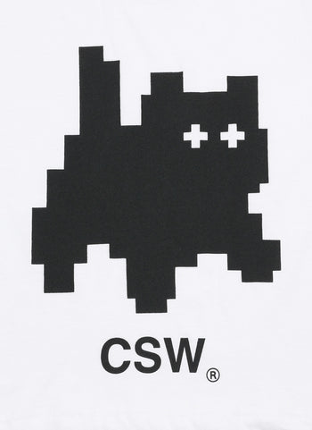 CSW - MELTING SIGNATURE BIG LOGO CROP T T-C210