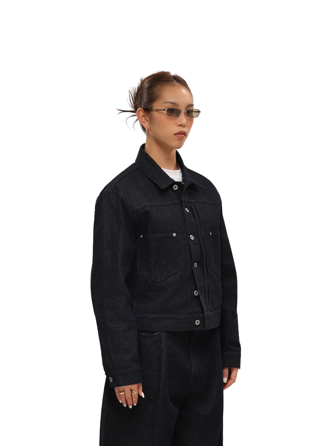 6CRAYON - 11.3oz Short Denim Jacket 短版牛仔外套 J-C100