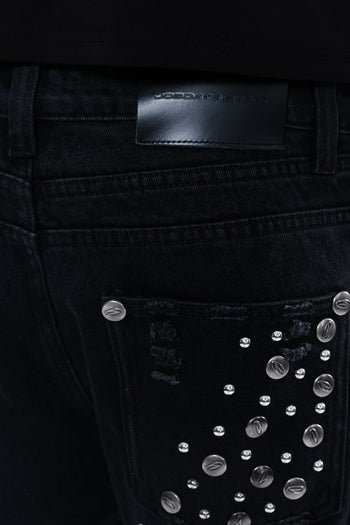 【GUBAN】Jobdatasheet Heavily Studded Jeans D35