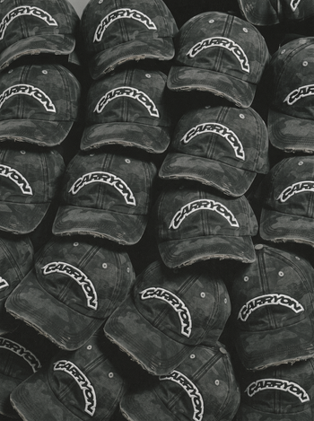 CARRYON - 26SS Pre-Release Vintage Logo Cap 水洗破壞老帽 AC-C66