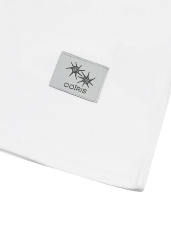 MUCENT X COIRIS SIGNATURE LOGO MIX HALF T (白色）T-C1039