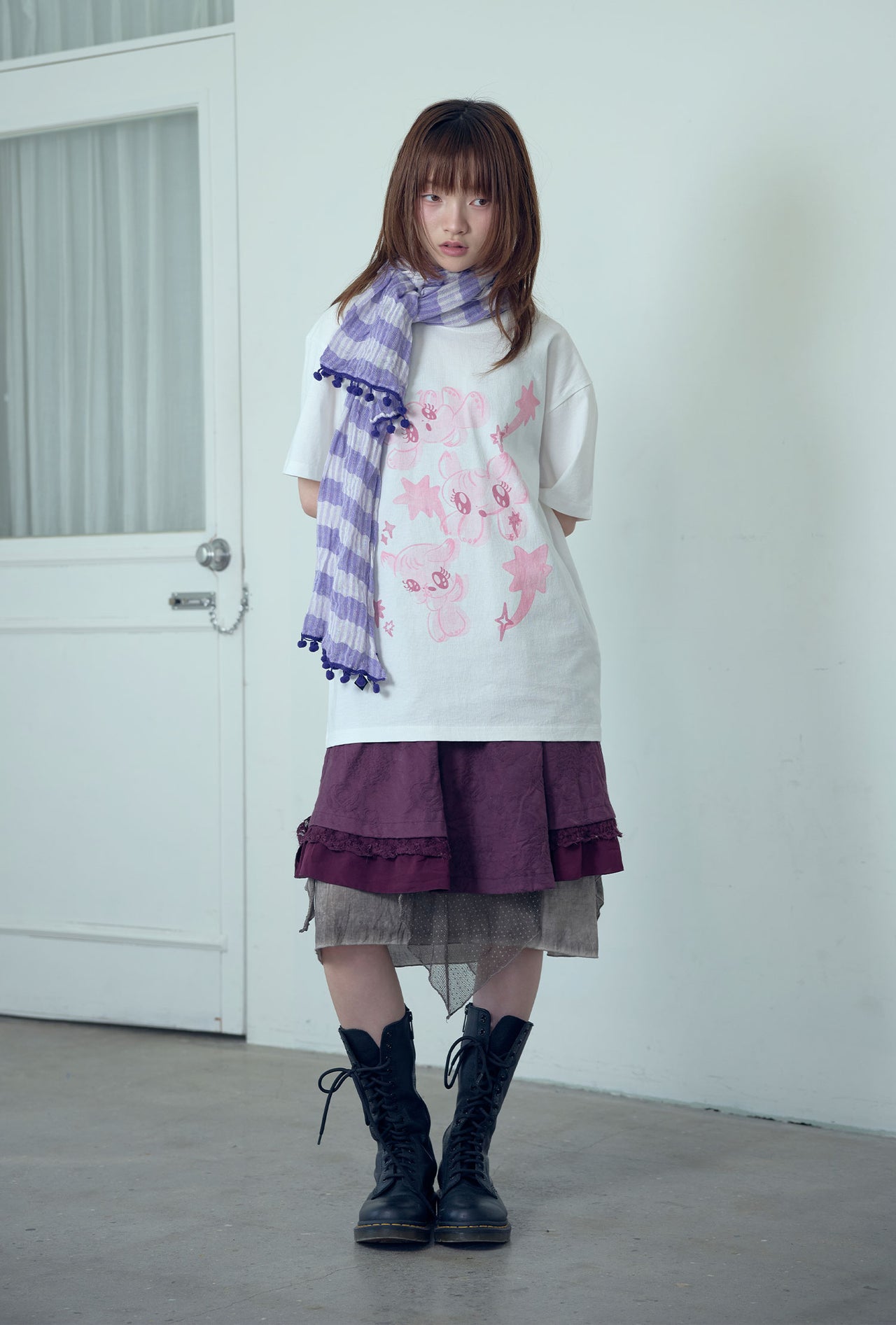 NICEGHOSTCLUB - BABY GUARDIANS TEE [白色] T-N1021