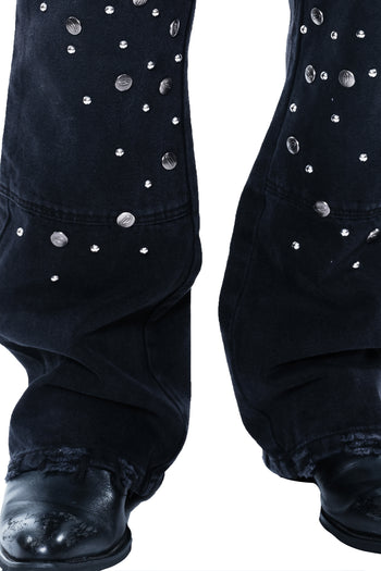 【GUBAN】Jobdatasheet Heavily Studded Jeans D35