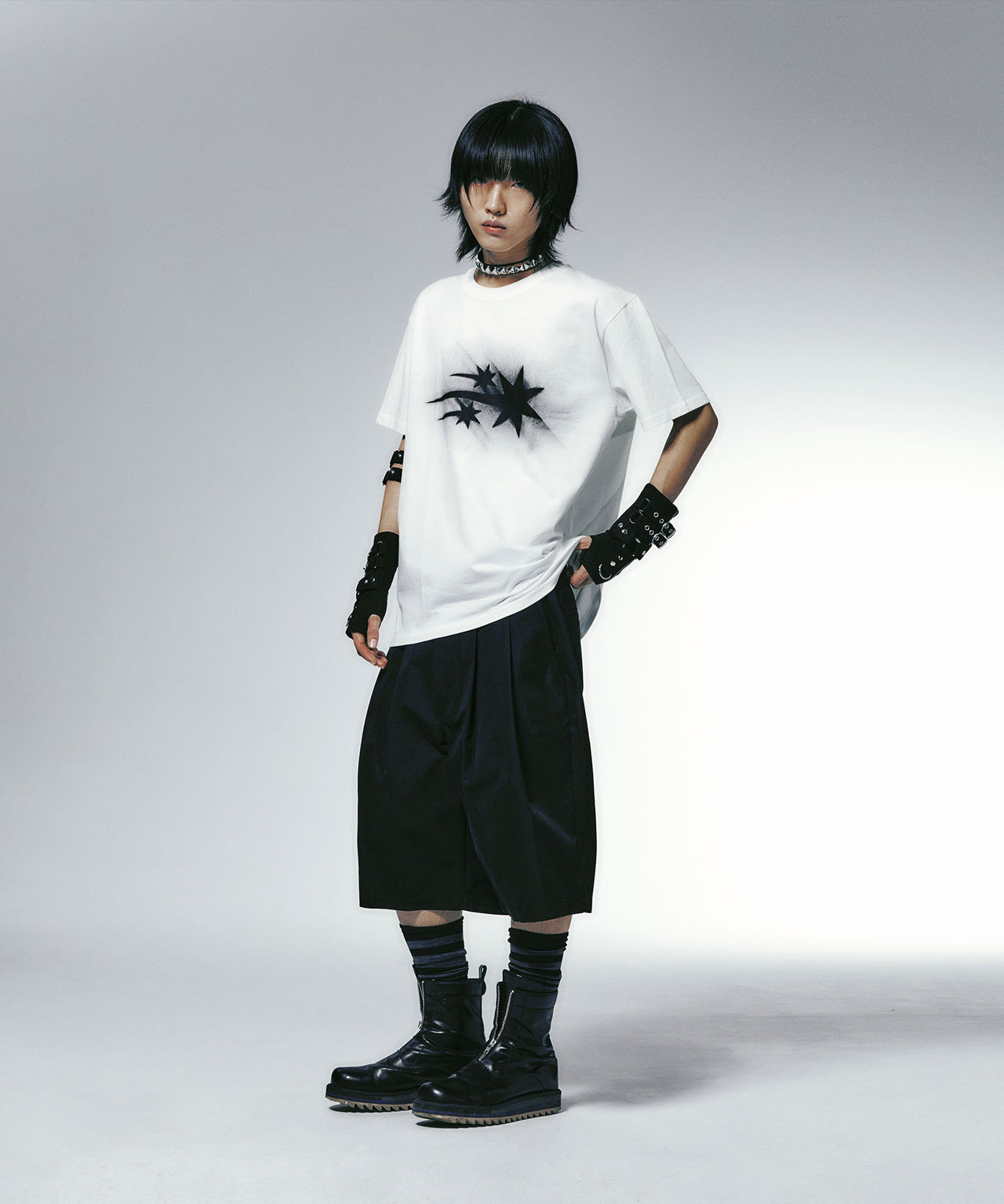 Niceghostclub - MOVING SYMBOL TEE 動態符號T恤 [白色] T-N199