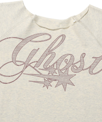 NICEGHOSTCLUB - ghost raw edge tee [黃色] T-N1037