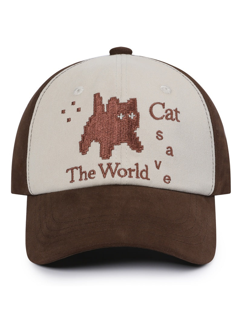 CSW - PIXELART BALL CAP (棕色) AC-C183