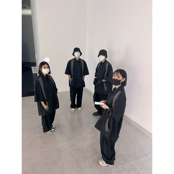 WBI 23SS  𝚔𝚗𝚒𝚏𝚎 𝚌𝚞𝚝 𝙼𝙰𝙳𝙴 𝚃𝚊𝚒𝚠𝚊𝚗刀割拼接軟殼襯衫 膠囊系列「時空者」最強補貨