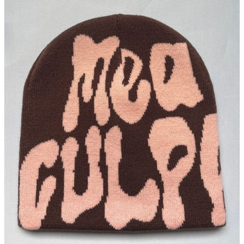 街頭 嘻哈 薄款 捲邊 時尚 字母 針織帽