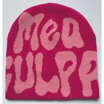 街頭 嘻哈 薄款 捲邊 時尚 字母 針織帽