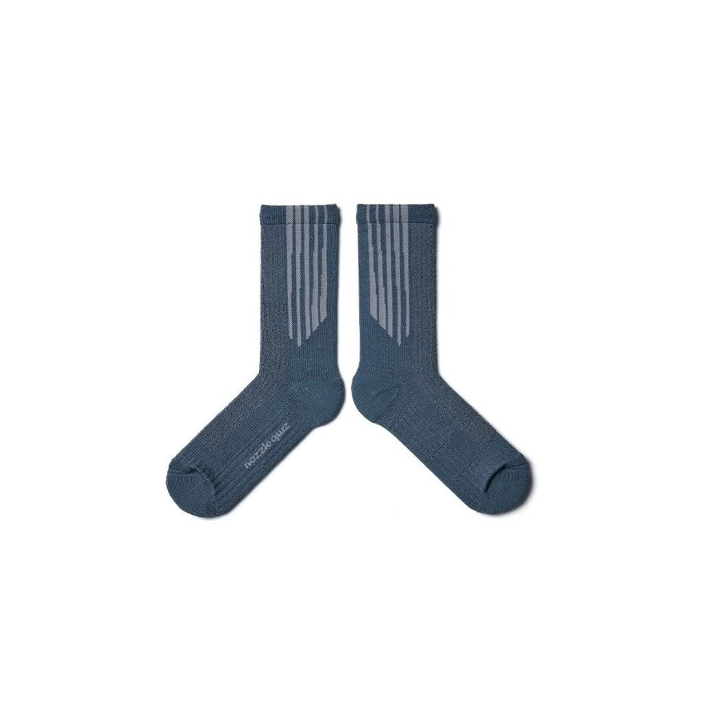 nozzle quiz®  -  TENCEL™ 中高筒 休閒襪｜絲藍