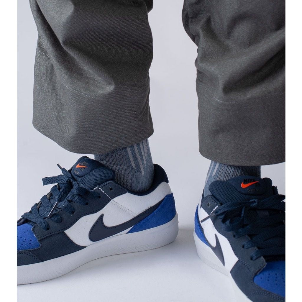 nozzle quiz®  -  TENCEL™ 中高筒 休閒襪｜絲藍