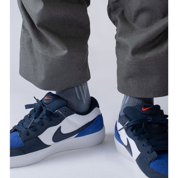 nozzle quiz®  -  TENCEL™ 中高筒 休閒襪｜絲藍