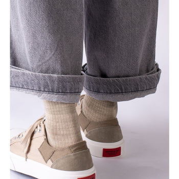 nozzle quiz® - Essential 2023AW 素色 中筒 休閒襪