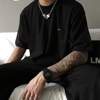 808bass設計扣款項鍊｜項鍊｜鈦鋼｜設計｜極簡｜不掉色｜男女配飾